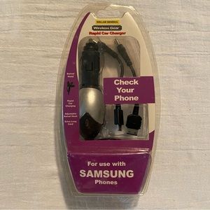 -Wireless Gear Rapid Car Charger for Samsung Phones Model G0047